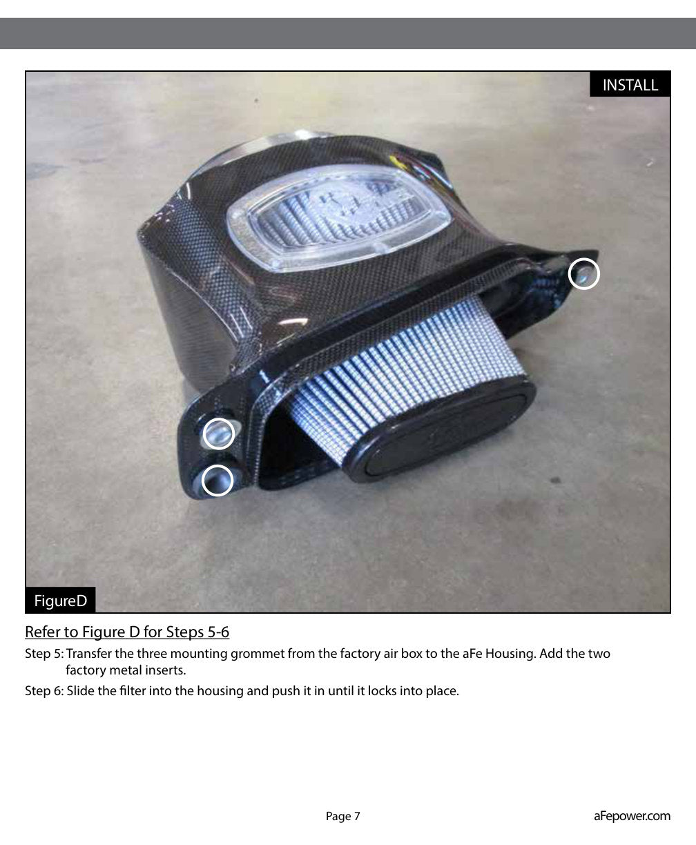 aFe Momentum Carbon Fiber Cold Air Intake | Chevrolet Corvette Z06 V8-6.2L (15-16) (52-74202-C)