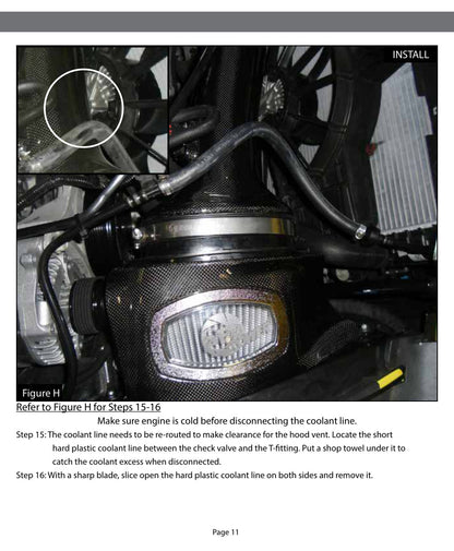 aFe Momentum Carbon Fiber Cold Air Intake | Chevrolet Corvette Z06 V8-6.2L (15-16) (52-74202-C)