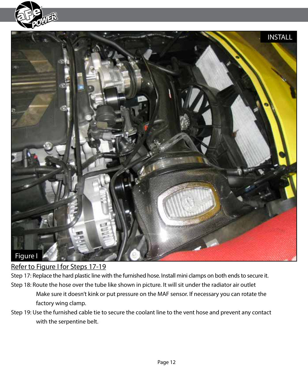 aFe Momentum Carbon Fiber Cold Air Intake | Chevrolet Corvette Z06 V8-6.2L (15-16) (52-74202-C)