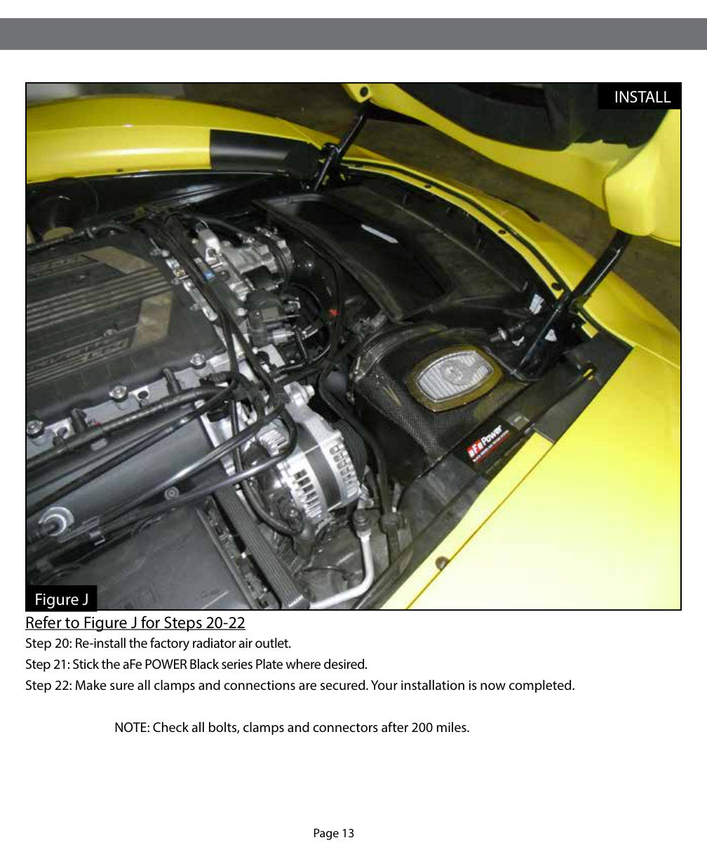 aFe Momentum Carbon Fiber Cold Air Intake | Chevrolet Corvette Z06 V8-6.2L (15-16) (52-74202-C)