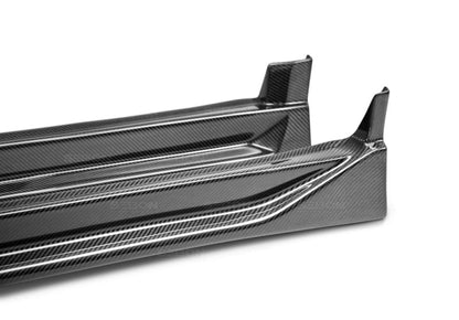Seibon 04-05 Subaru WRX CW Carbon Fiber Side Skirts | Subaru WRX (04-05) (SS0405SBIMP-CW)