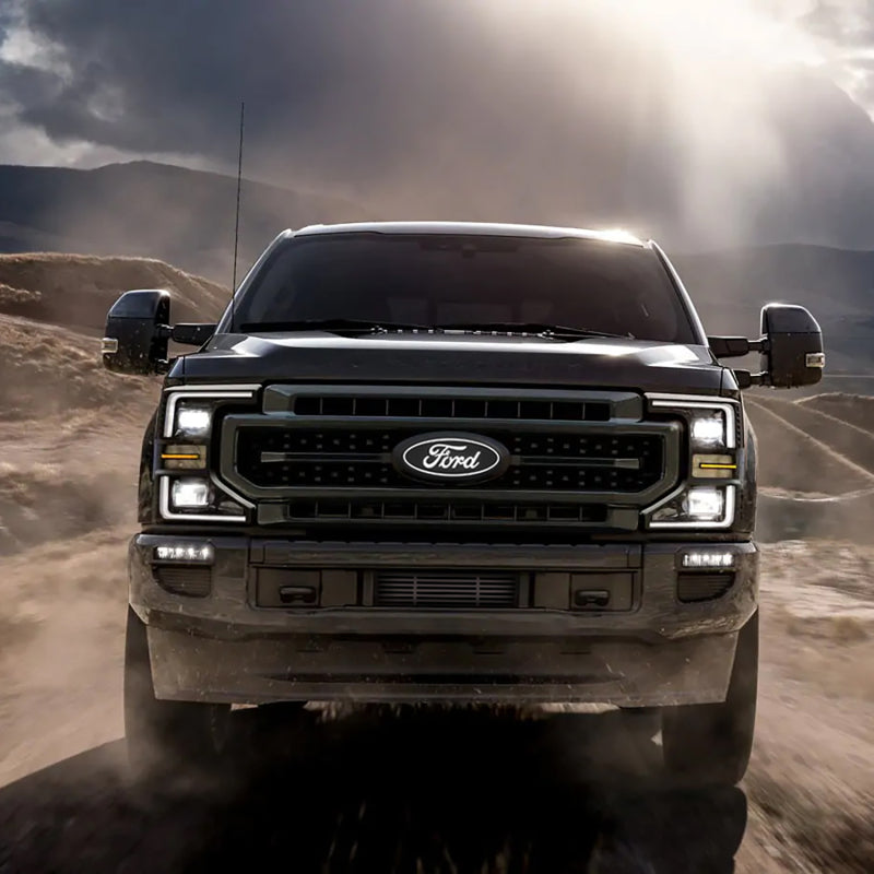 Putco 21-22 Ford F-150 Front Luminix Ford LED Emblem - w/ Camera CutOut