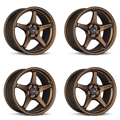 (set of 4) Enkei TS-5 Bronze | 17x9" +45mm | 5x100mm Wheels