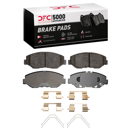 DFC 02-21 Acura ILX 5000 Ceramic Brake Pads & Hardware Kit (1551-0914-01)