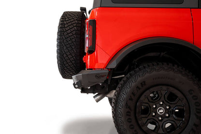 Addictive Desert Designs 2021+ Ford Bronco Rock Fighter Rear Bumper - Hammer Black