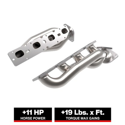 aFe Twisted Steel 304SS Shorty Header | Dodge Ram 1500/2500/3500 V8-6.4L (19-26) (48-32029)