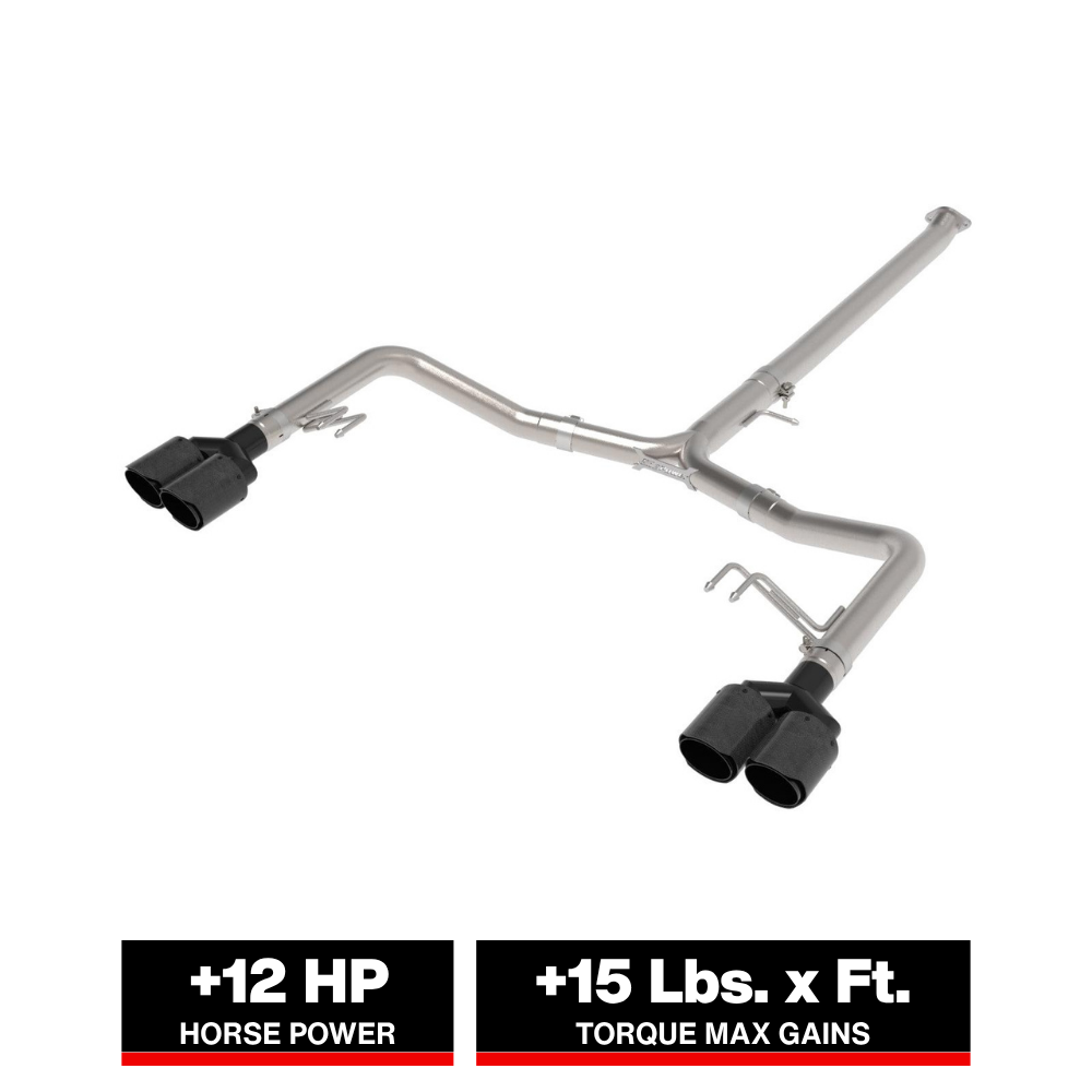 aFe Takeda SS Axle-Back Exhaust | Kia K5 (15-21,20-26) (49-37043-C)