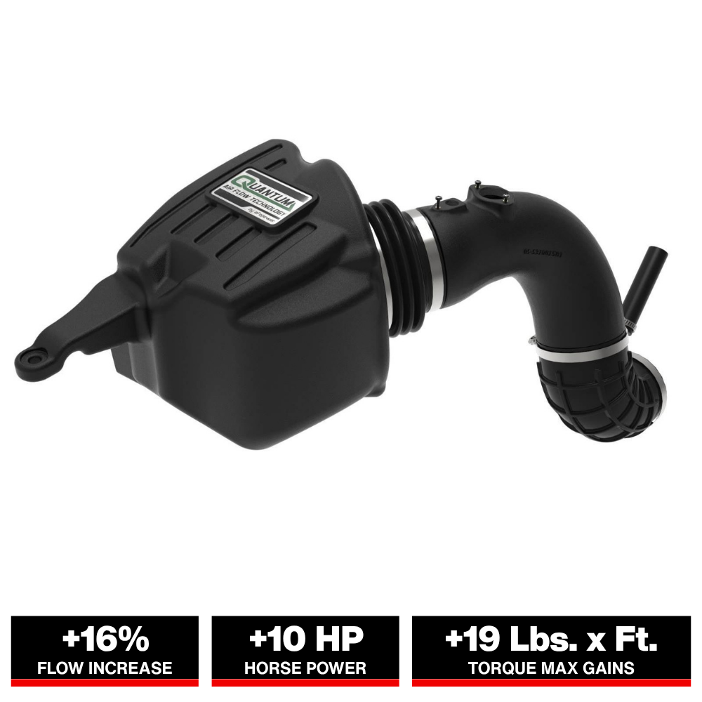 aFe 07-09 Ram 2500/3500 Cummins L6-6.7L Quantum Cold Air Intake w/Pro Dry S (53-10026D)