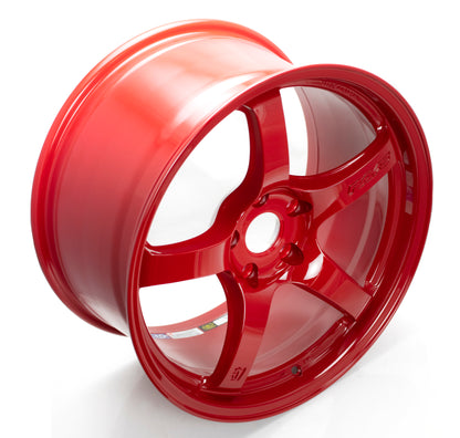 Gram Lights 57CR 18x9.5 +38 5x114.3 Milano Red (SET)