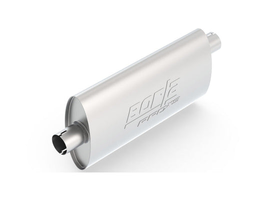 Borla Pro-XS 2.25in Oval Notched Center/Offset Muffler | Universal (400483)