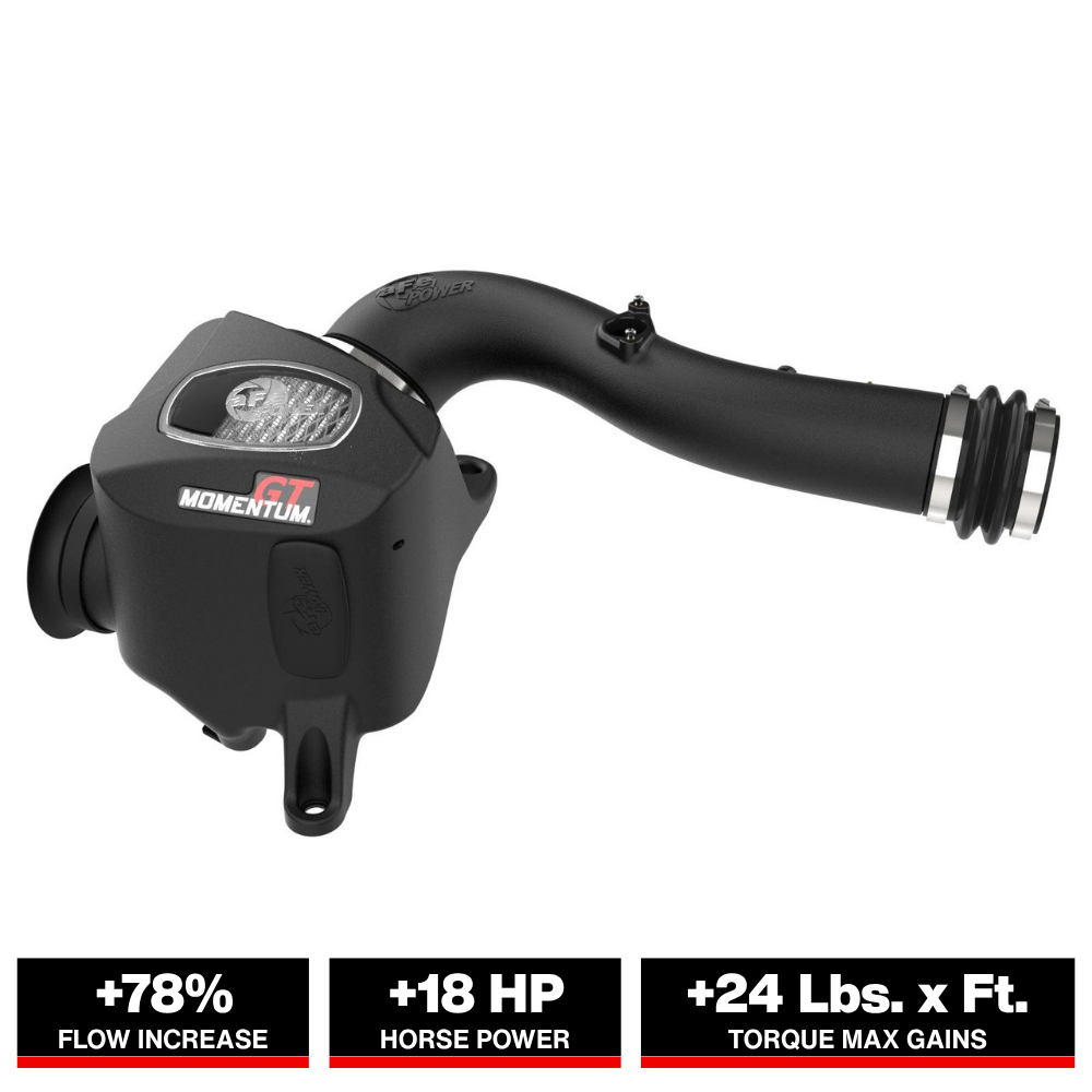 aFe 50-70134D Momentum GT CAI w/ Pro DRY S For Toyota Hilux 15-25 V6-4.0L