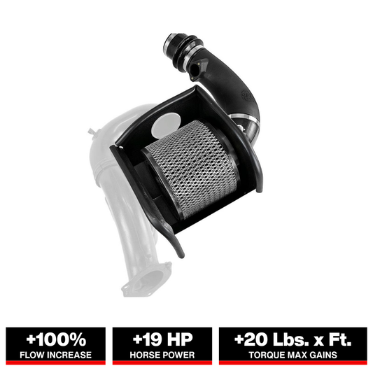 aFe 54-13012D Magnum FORCE Stage-2 Pro DRY S Cold Air Intake For Nissan Patrol