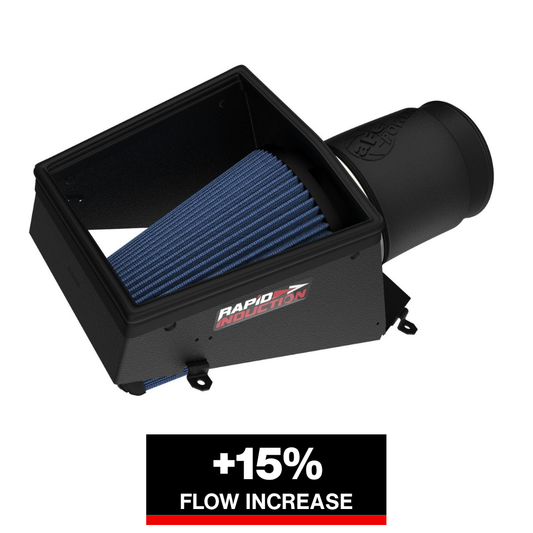 aFe 24-26 Jeep Wrangler JL L4-2.0L Rapid Induction Cold Air Intake System w/ Pro 5R Filter