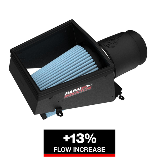 aFe 24-26 Jeep Wrangler JL L4-2.0L Rapid Induction Cold Air Intake System w/ D2 Dura-Dry Filter