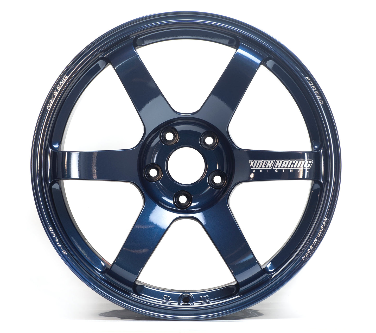 Volk Racing TE37 Saga S-Plus 18x9.5 +38 5x114.3 Mag Blue (SET)