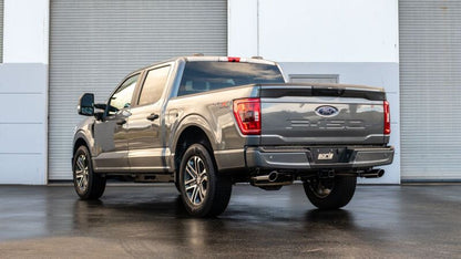 Borla 3.3L F-150 2021 Cat-Back | Ford F-150 (21) 3.3L / XL/XLT/Lariat/KR/Plnm/LTD | Split Rear Exit 4" Bright Chrome Tips (140879)