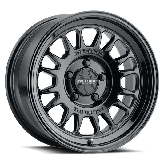 (set of 4) Method MR318 Gloss Black | 18x9" +18mm | 8x180mm Wheel