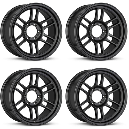 (set of 4) Enkei RPT1 Black | 18x9" +0mm | 6x139.7mm Wheel