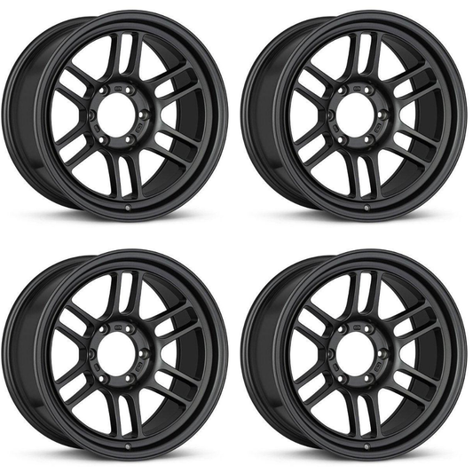 (set of 4) Enkei RPT1 Black | 18x9" +0mm | 6x139.7mm Wheel