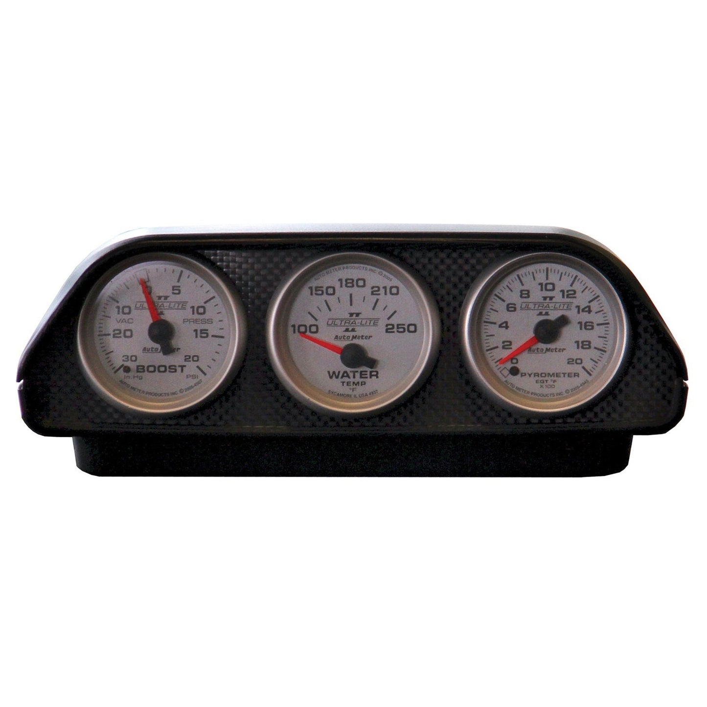 AutoMeter Triple 52mm Universal Fit Dash Top Pod (5288)
