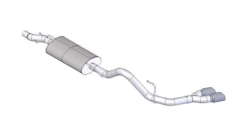 CORSA Sport / 3.0 in Cat-Back 4.0 Twin Tips | Ford F-150 EcoBoost 2011-2014 3.5T (14392)