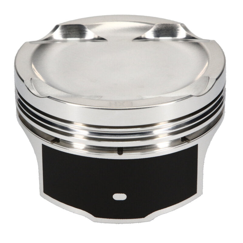 JE Pistons - Set of 4 Mitsubishi 4B11T 88.0mm Bore -8.2 Dish Asymmetrical FSR Pistons - Set of 4