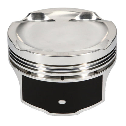 JE Pistons - Set of 4 Mitsubishi 4B11T 88.0mm Bore -8.2 Dish Asymmetrical FSR Pistons - Set of 4