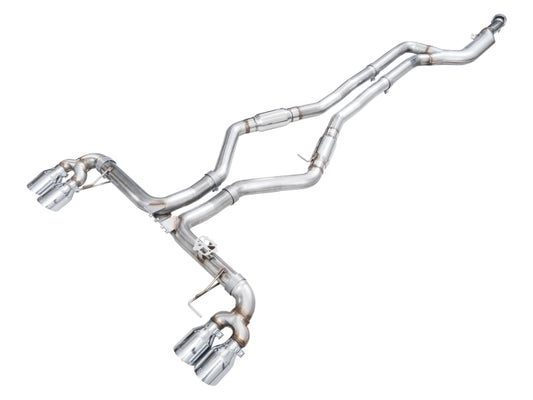 AWE 3020-42240 Track Edition Exhaust Chrome Tips for 2022-2026 BMW M240i