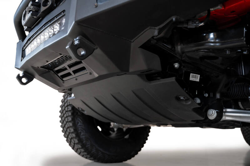 Addictive Desert Designs 2021+ Ford Bronco Rock Fighter Front Bumper - Hammer Black