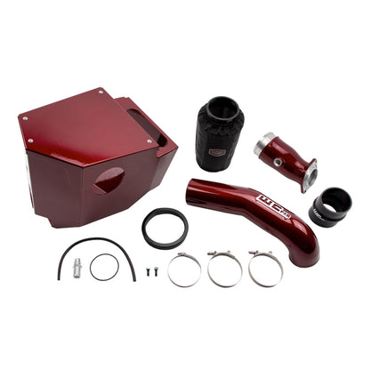 Wehrli WCF100684-GB Intake Kit Stage-2 4" for 20-25 Duramax L5P Gloss Black