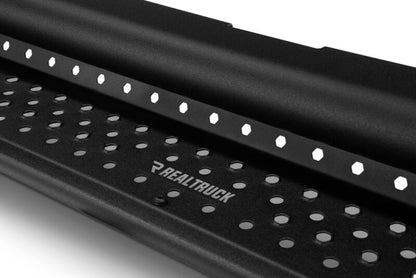 Go Rhino Dominator Extreme D1 Side Steps - Tex Black - 57 in.