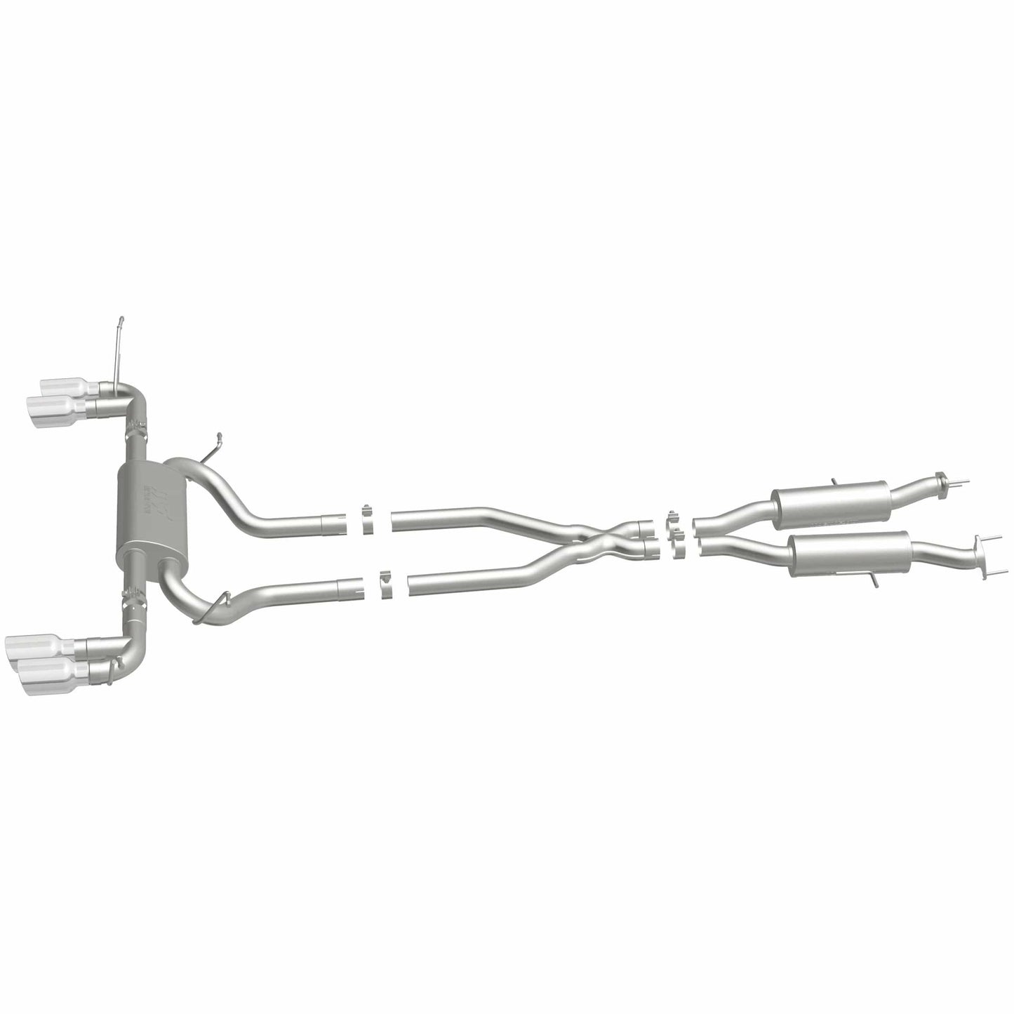 MagnaFlow 2014-2021 Jeep Grand Cherokee Street Series Cat-Back Performance Exhaust System