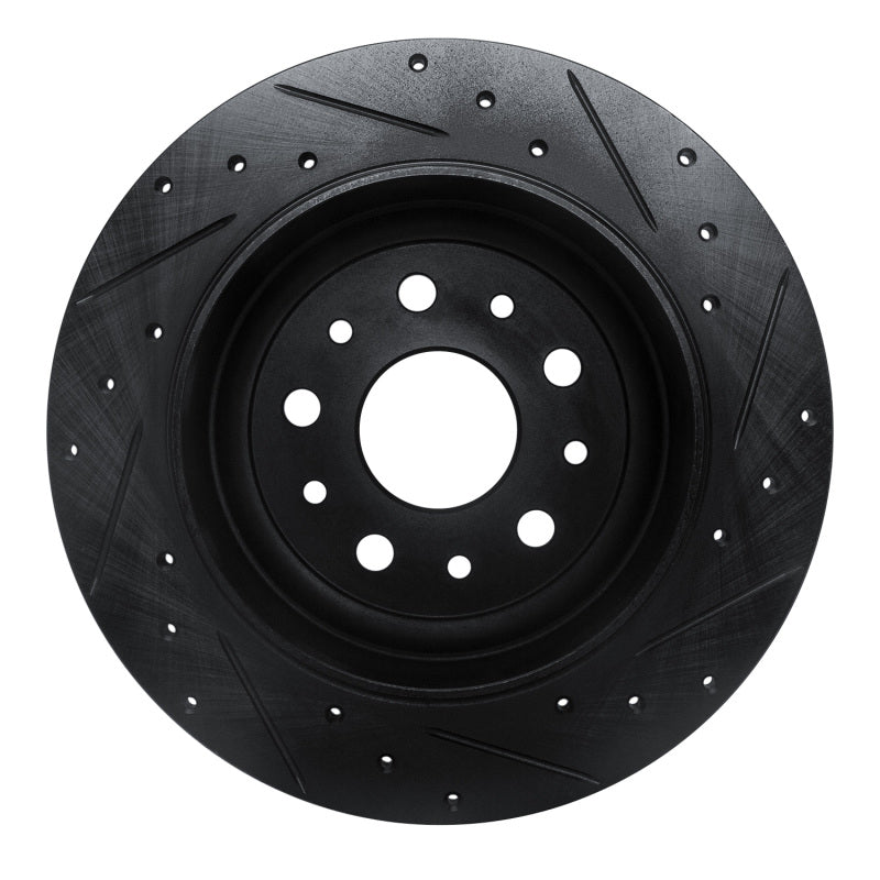 DFC D&S Brake Rotor (REAR LEFT): Jeep Wrangler (18-25) - Black