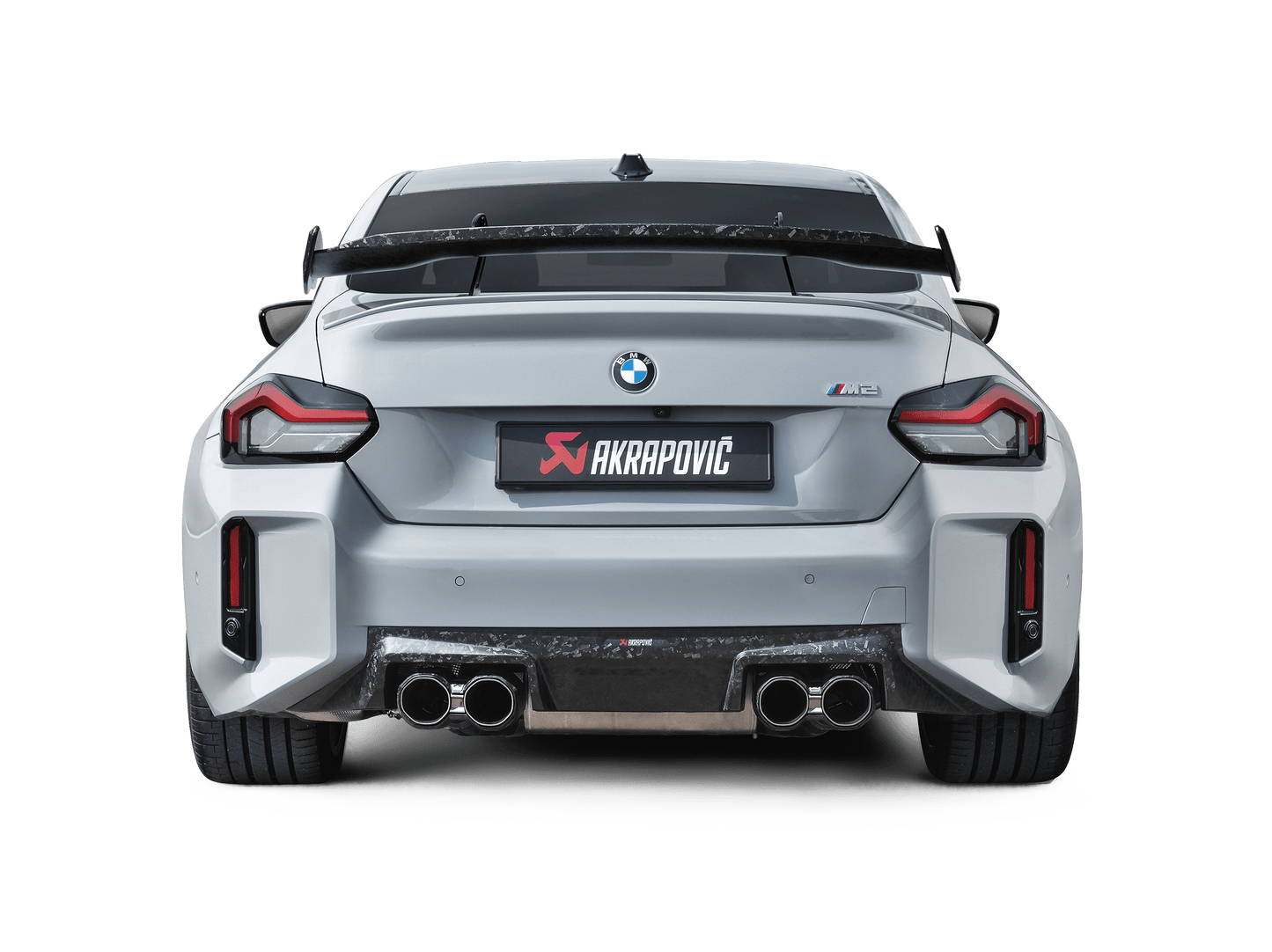 Akrapovic BMW M2 Coupe (G87) Rear Chopped Carbon Fiber Diffuser - Matte