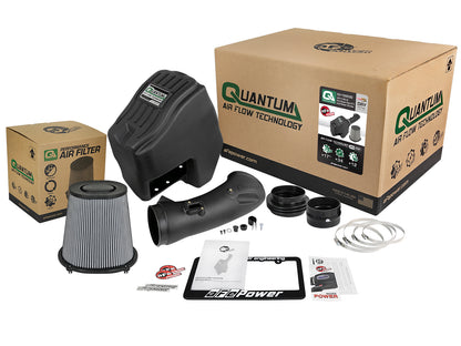 aFe Quantum Pro DRY S Cold Air Intake System | Ford Powerstroke V8-6.7L (11-16) (53-10003D)