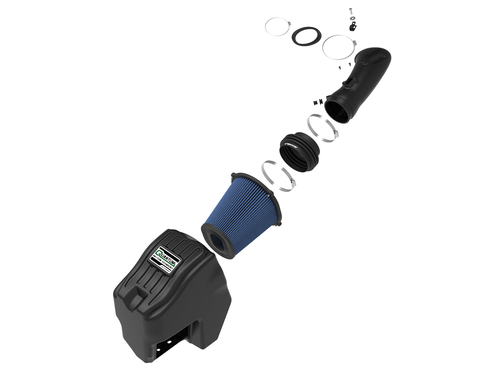 aFe Quantum Pro 5R Cold Air Intake | Ford Powerstroke V8-6.7L (11-16) (53-10003R)
