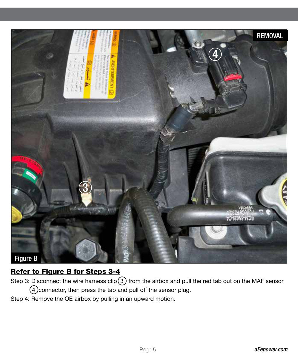 aFe Quantum Pro 5R Cold Air Intake | Ford Powerstroke V8-6.7L (11-16) (53-10003R)