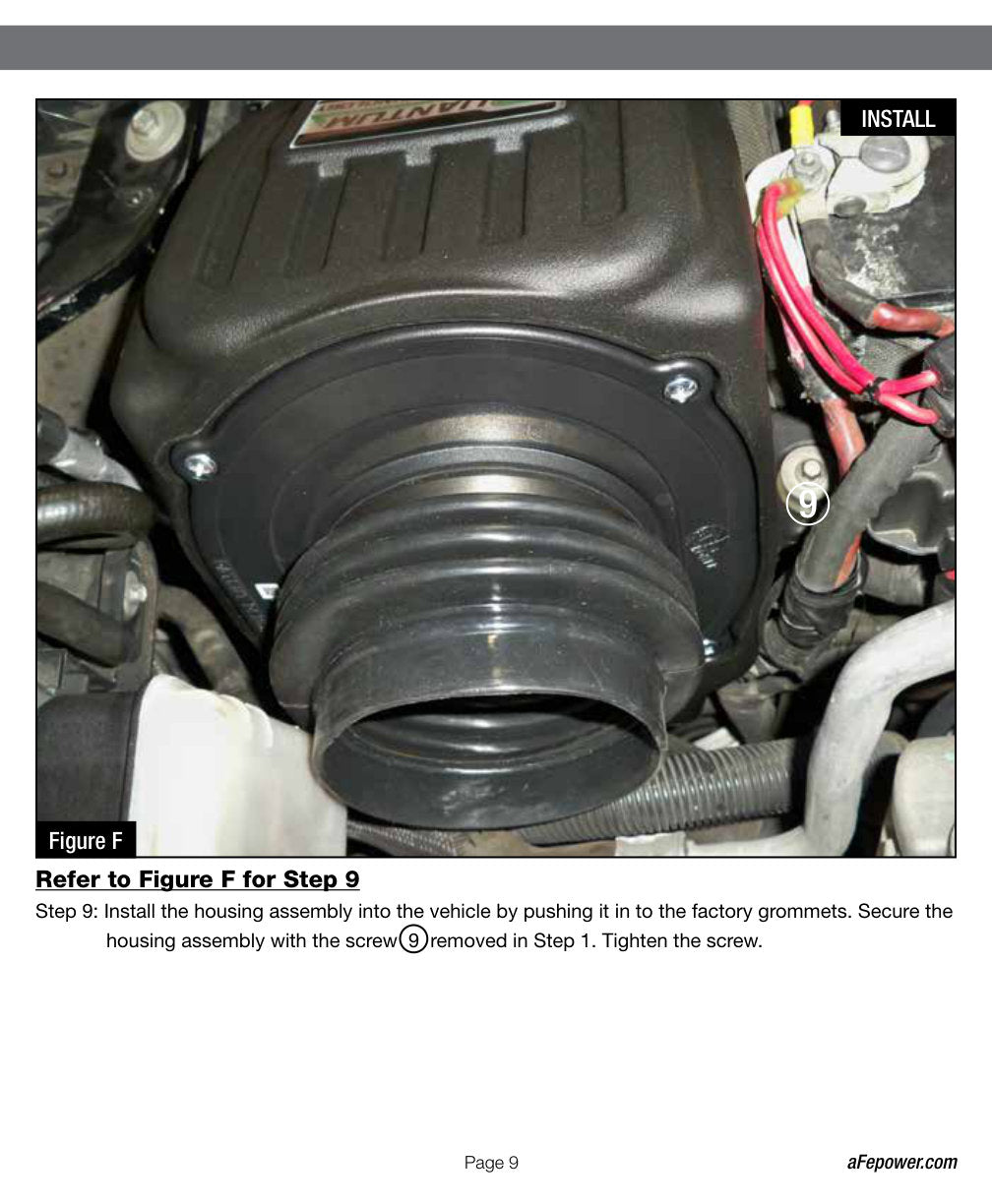 aFe Quantum Pro 5R Cold Air Intake | Ford Powerstroke V8-6.7L (11-16) (53-10003R)