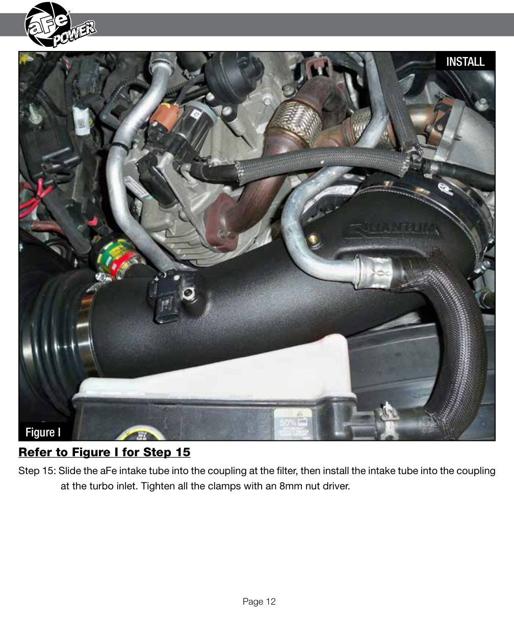 aFe Quantum Pro 5R Cold Air Intake | Ford Powerstroke V8-6.7L (11-16) (53-10003R)