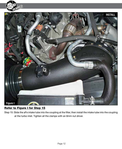 aFe Quantum Pro 5R Cold Air Intake | Ford Powerstroke V8-6.7L (11-16) (53-10003R)