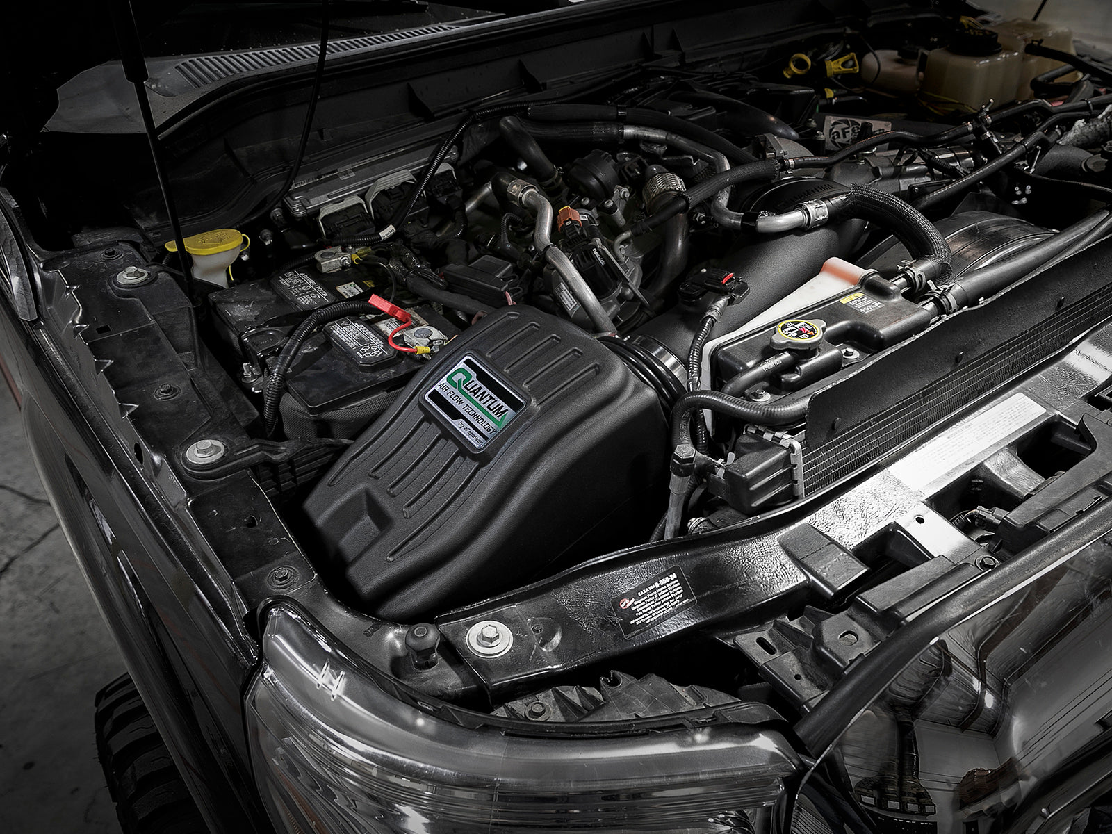 aFe Quantum Pro 5R Cold Air Intake | Ford Powerstroke V8-6.7L (11-16) (53-10003R)