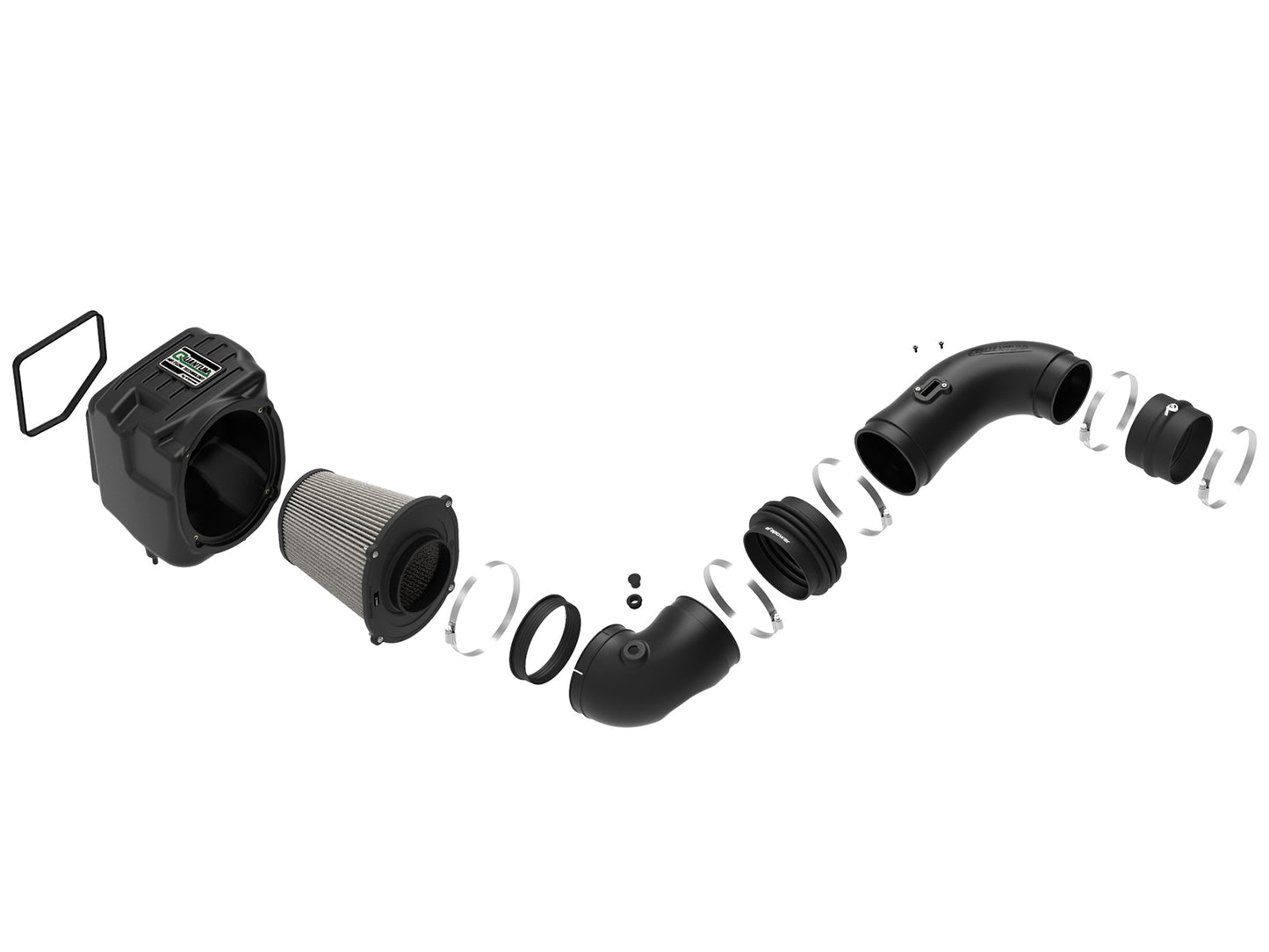aFe Quantum Pro DRY S Cold Air Intake | GM/Chevy Duramax V8-6.6L LMM (08-10) (53-10005D)