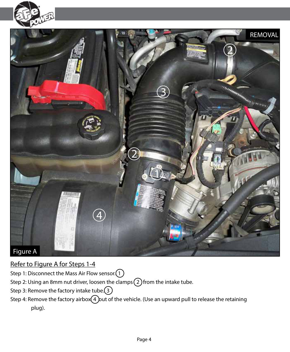 aFe Quantum Pro DRY S Cold Air Intake | GM/Chevy Duramax V8-6.6L LMM (08-10) (53-10005D)