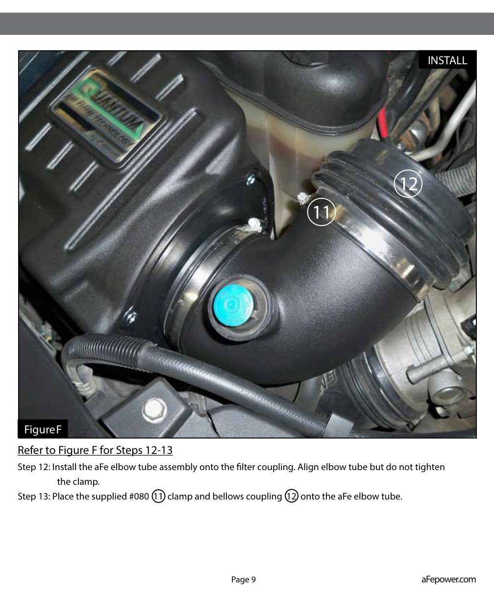aFe Quantum Pro DRY S Cold Air Intake | GM/Chevy Duramax V8-6.6L LMM (08-10) (53-10005D)