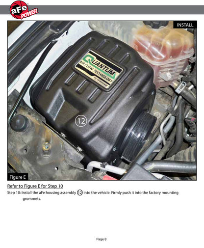 aFe Quantum Pro DRY S Cold Air Intake | GM/Chevy Duramax V8 6.6L LML (11-16) (53-10006D)