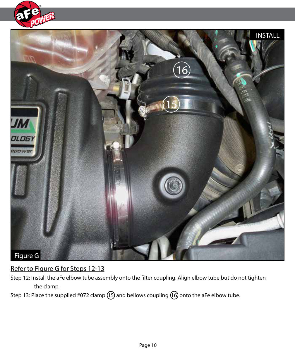 aFe Quantum Pro DRY S Cold Air Intake | GM/Chevy Duramax V8 6.6L LML (11-16) (53-10006D)