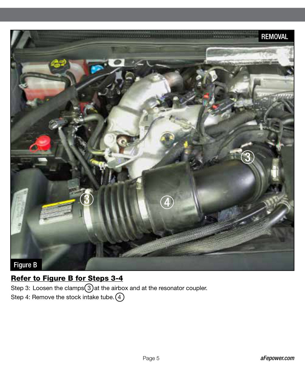 aFe Quantum Pro 5R Cold Air Intake System | GM/Chevy Duramax V6-6.6L L5P (53-10007R)