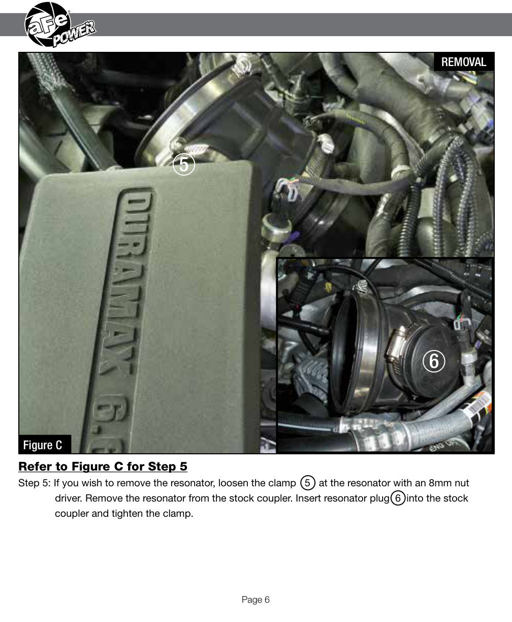 aFe Quantum Pro 5R Cold Air Intake System | GM/Chevy Duramax V6-6.6L L5P (53-10007R)