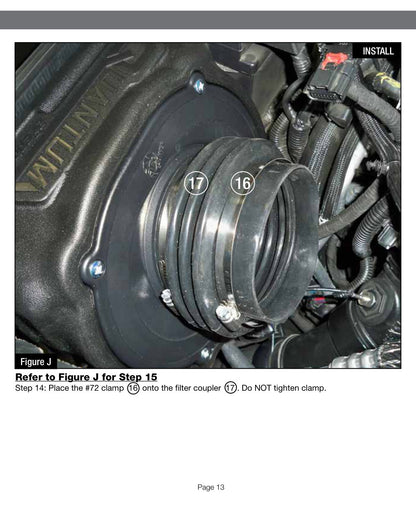 aFe Quantum Pro 5R Cold Air Intake System | GM/Chevy Duramax V6-6.6L L5P (53-10007R)