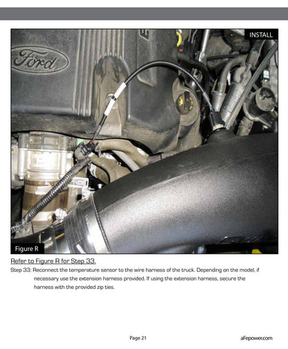 aFe Quantum Pro DRY S Cold Air Intake | Ford F150 EcoBoost V6 3.5L/2.7L (15-18) (53-10008D)